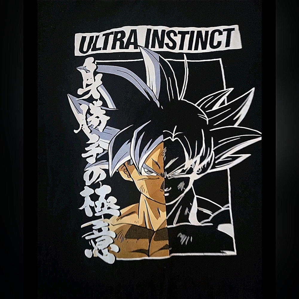 Dragon Ball Z Ultra Instinct Graphic T-Shirt Size Xl
